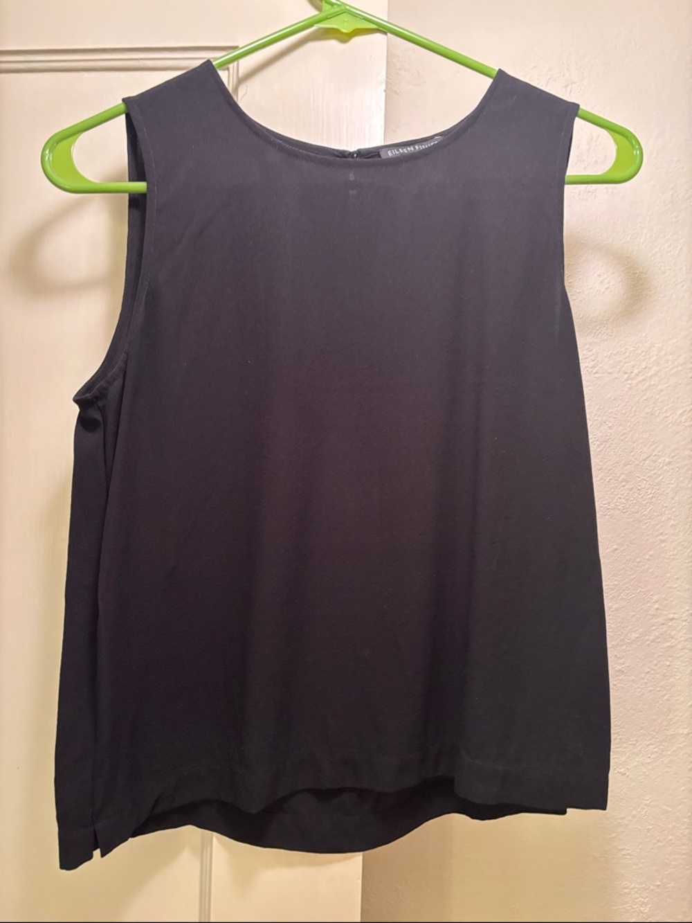 Eileen Fisher Silk Black Camisole